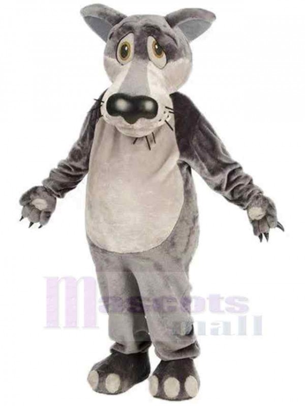 Wolf mascot costume