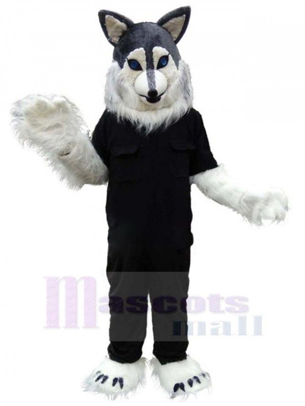 Wolf mascot costume