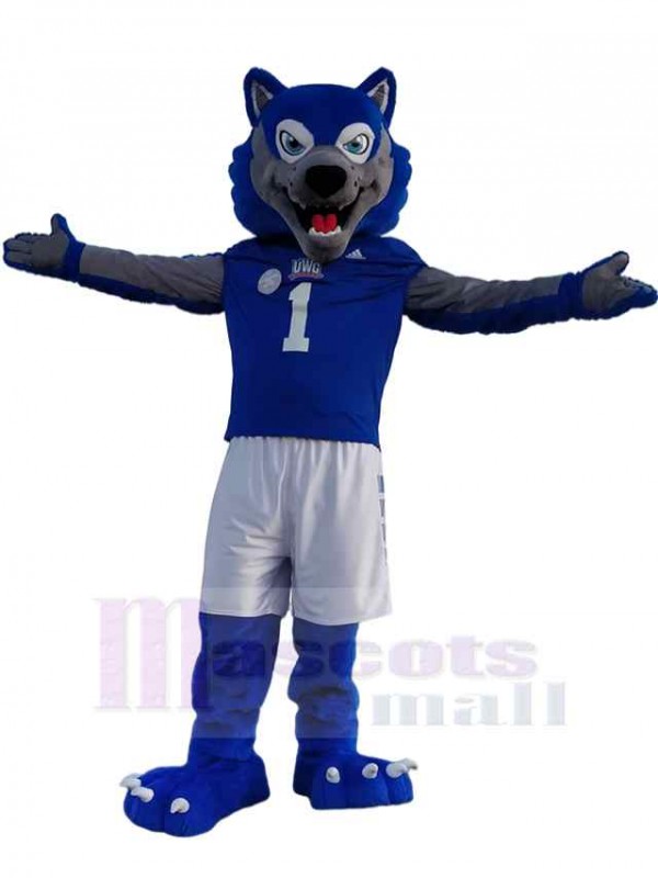 Wolf mascot costume