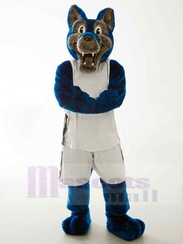 Wolf mascot costume