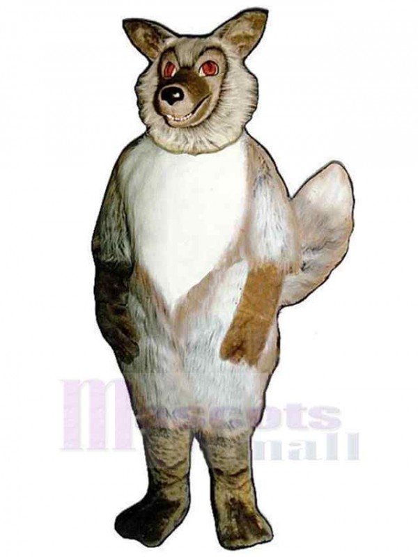 Wolf mascot costume
