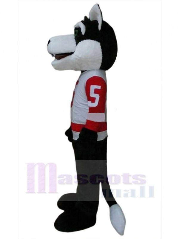 Wolf mascot costume