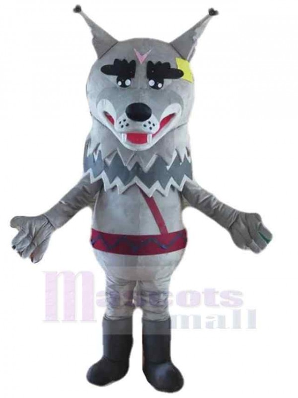 Wolf mascot costume