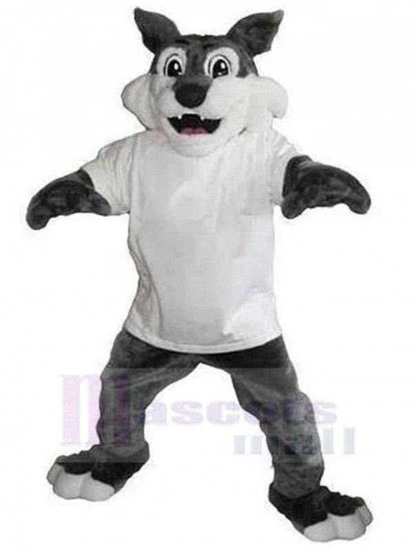Wolf mascot costume