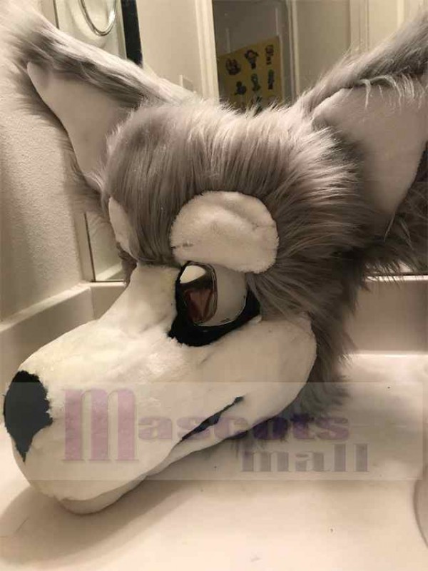 Wolf mascot costume
