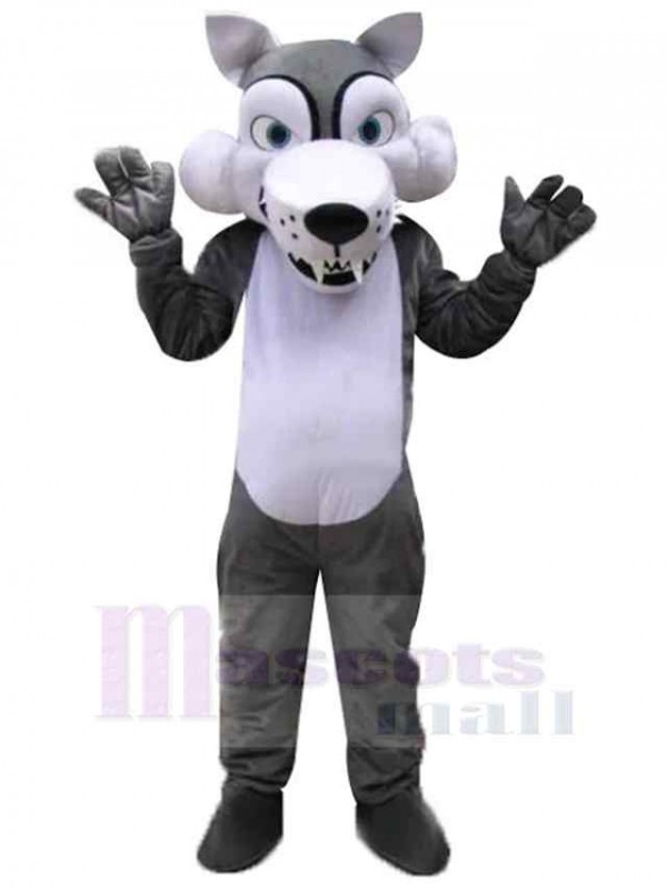 Wolf mascot costume