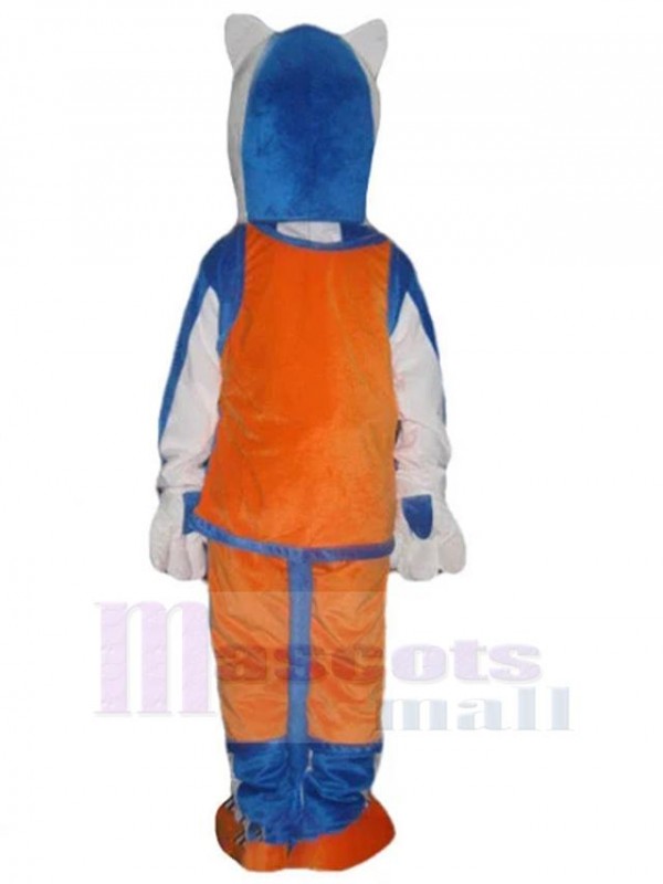 Wolf mascot costume