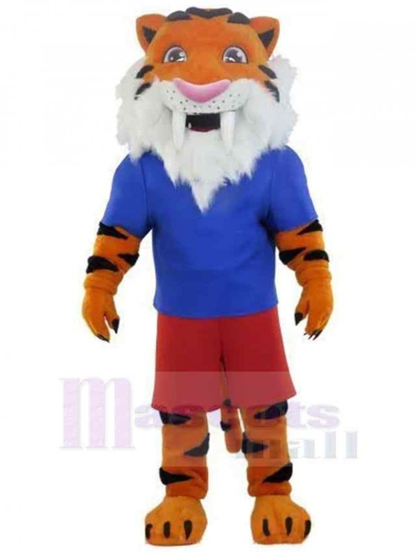 Tiger mascot costume