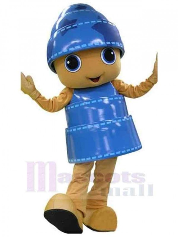 Snowman mascot costume