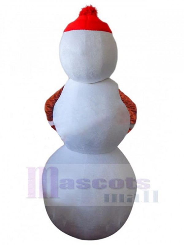 Snowman mascot costume