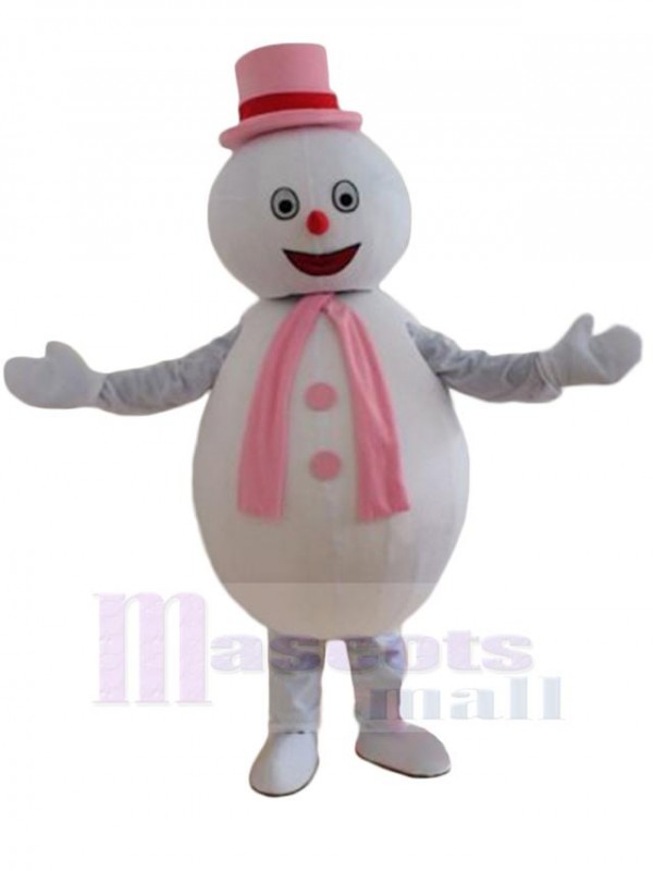 Snowman mascot costume