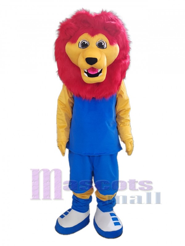Lion mascot costume