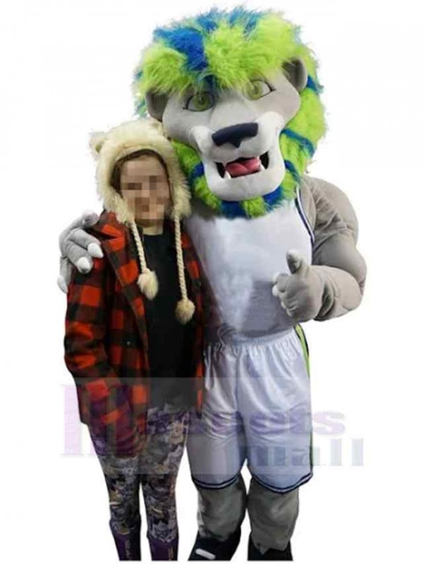 Lion mascot costume