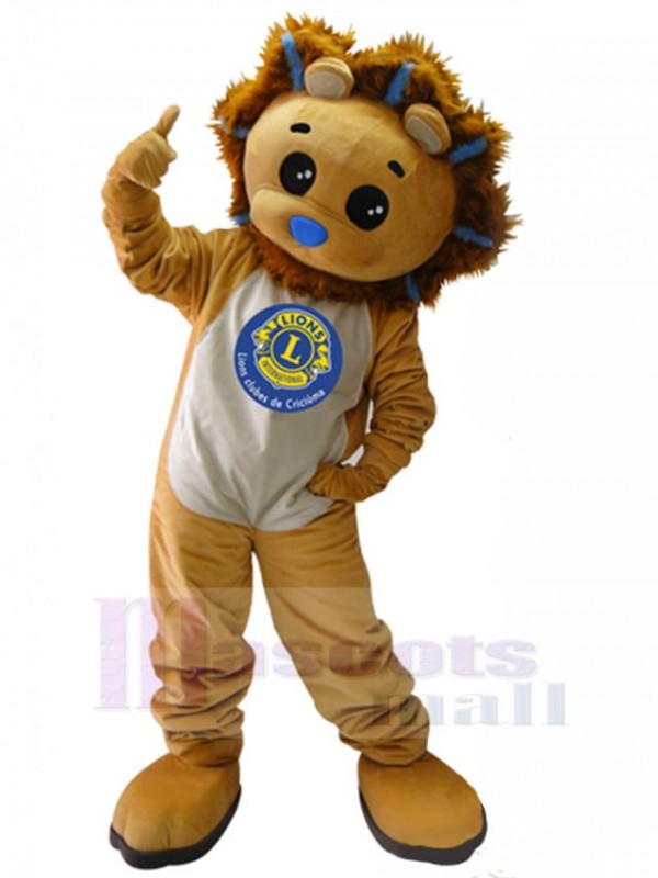 Lion mascot costume