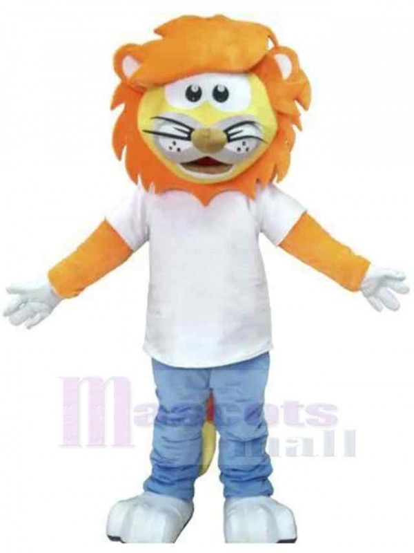 Lion mascot costume