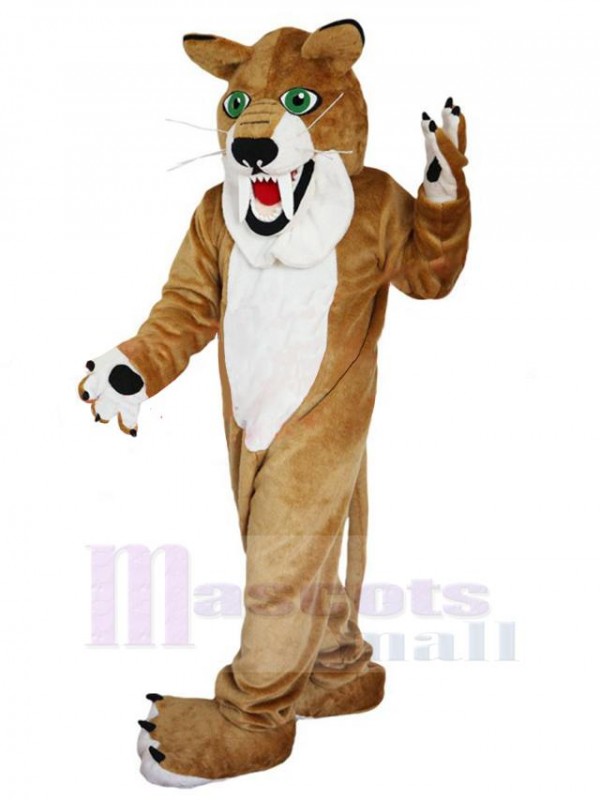 Leopard mascot costume