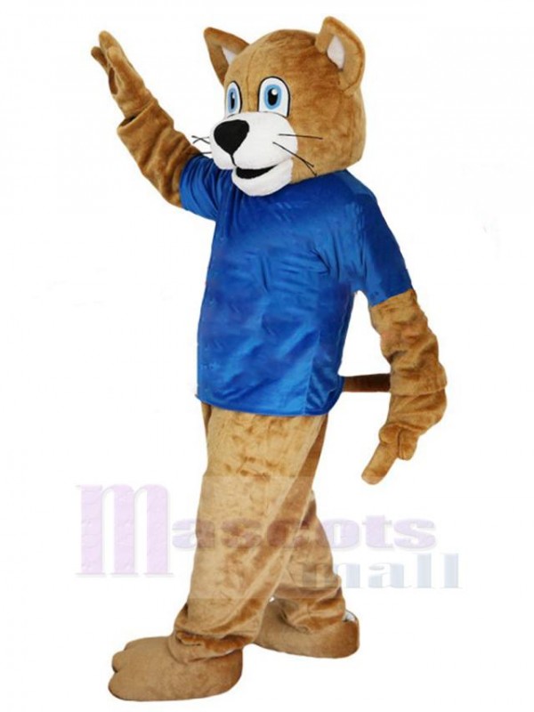 Leopard mascot costume