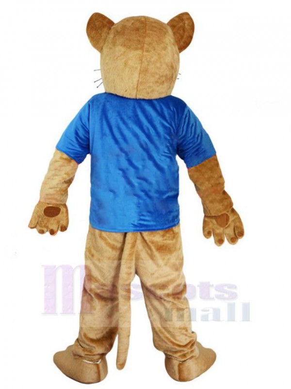 Leopard mascot costume