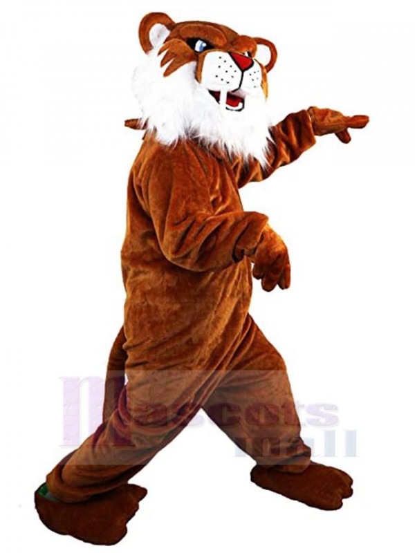 Leopard mascot costume