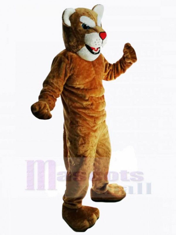 Leopard mascot costume
