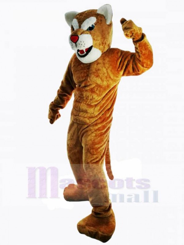 Leopard mascot costume
