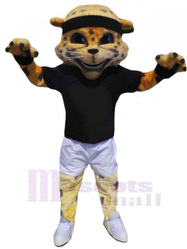 Leopard mascot costume