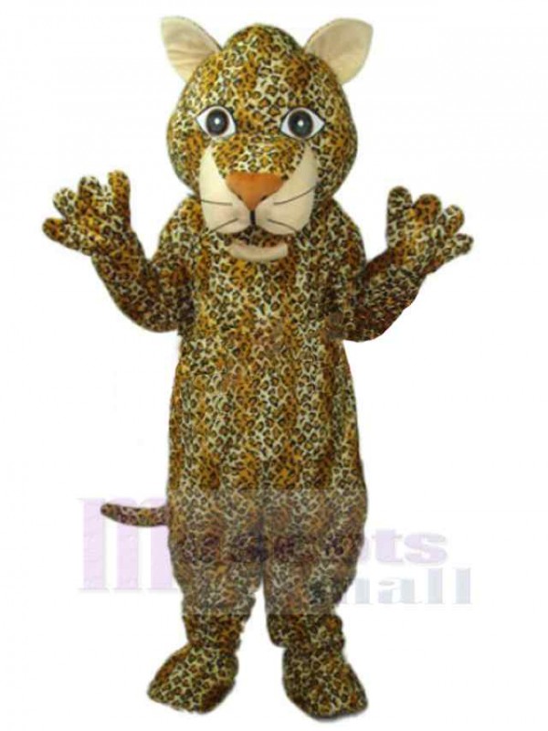 Leopard mascot costume