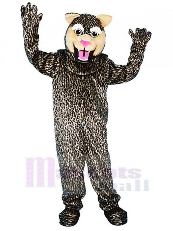 Leopard mascot costume