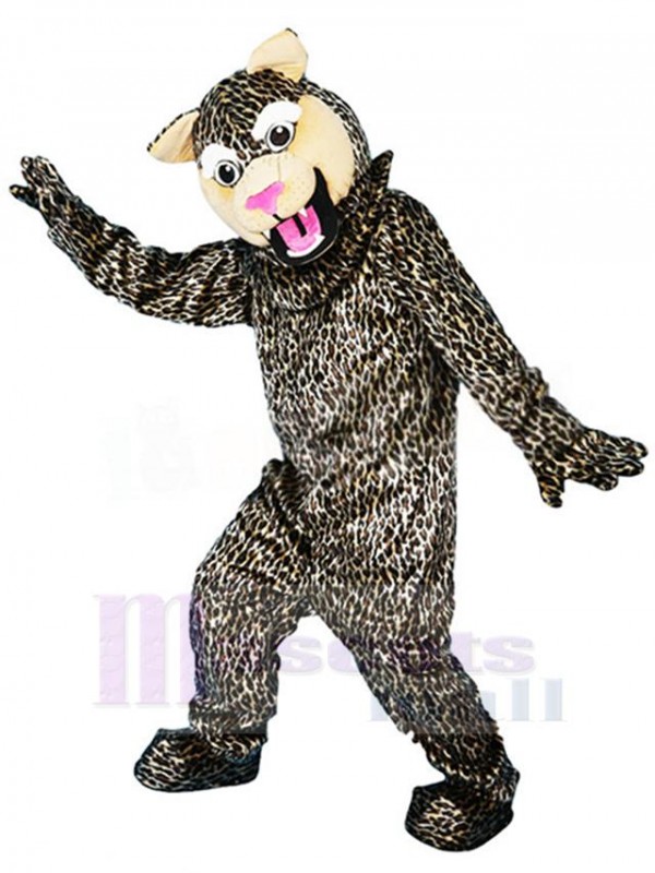 Leopard mascot costume
