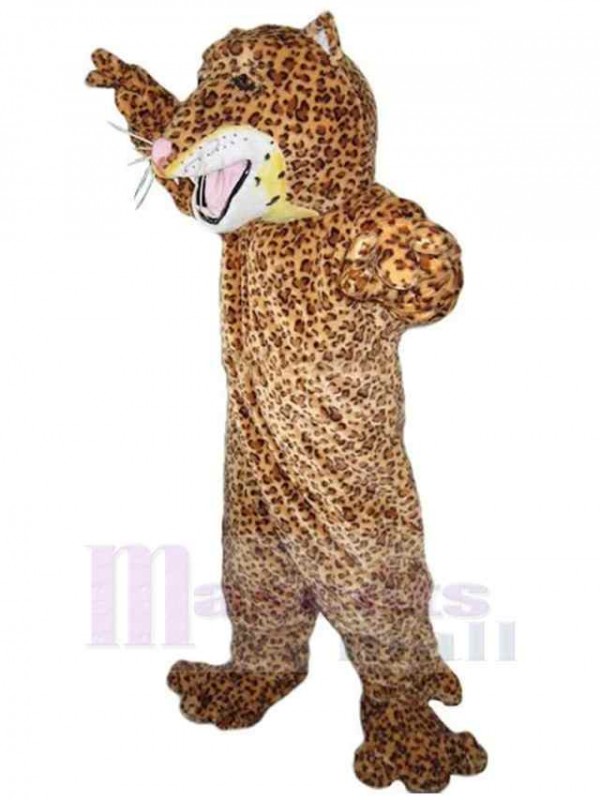 Leopard mascot costume