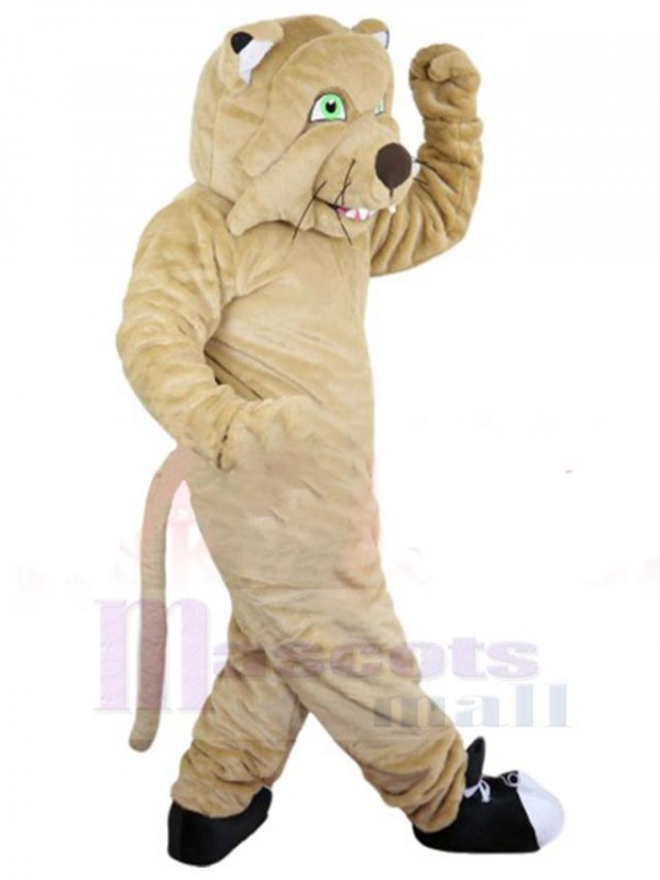Leopard mascot costume