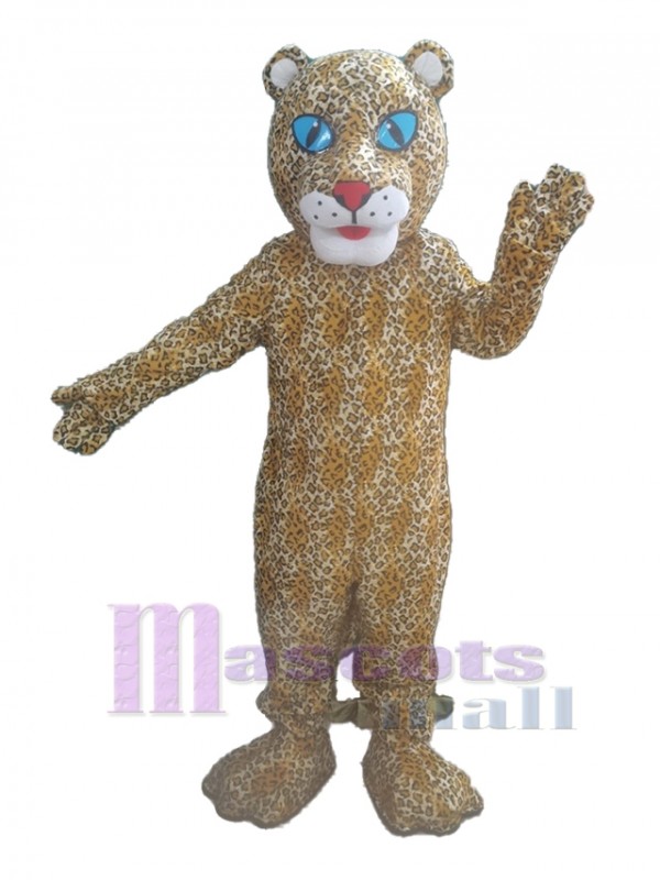 Leopard mascot costume