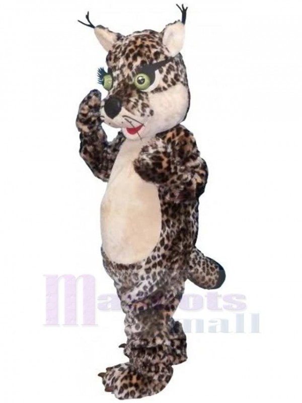 Leopard mascot costume