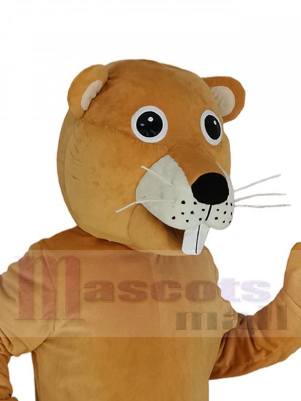 Beaver mascot costume