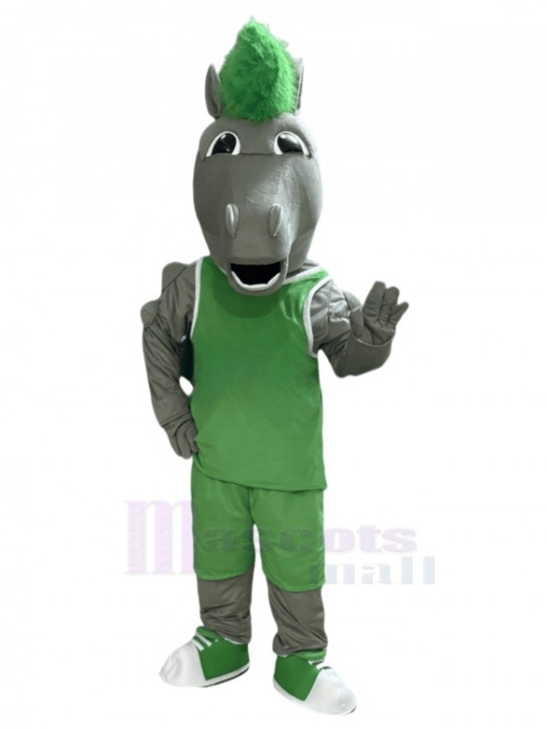 Mustang Horse mascot costume