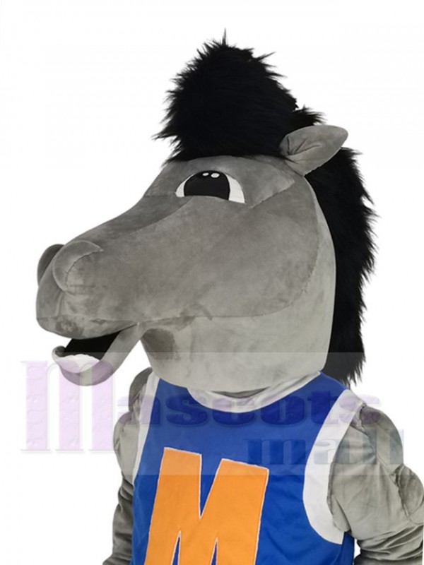 Mustang Horse mascot costume