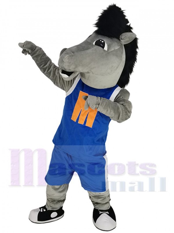 Mustang Horse mascot costume