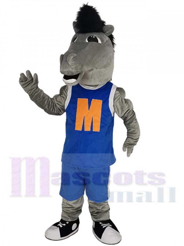 Mustang Horse mascot costume