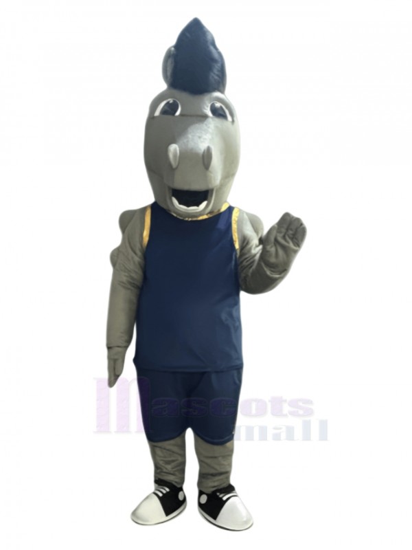 Mustang Horse mascot costume