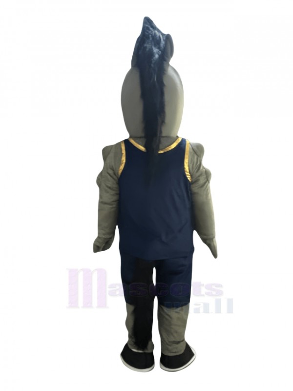 Mustang Horse mascot costume