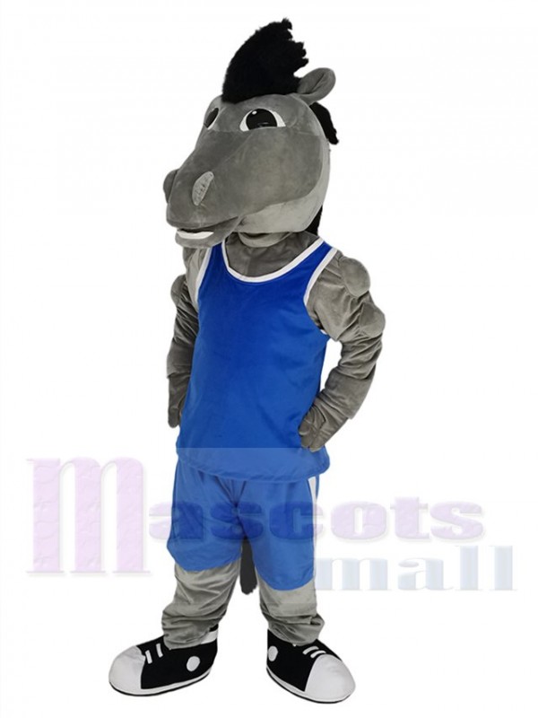Mustang Horse mascot costume