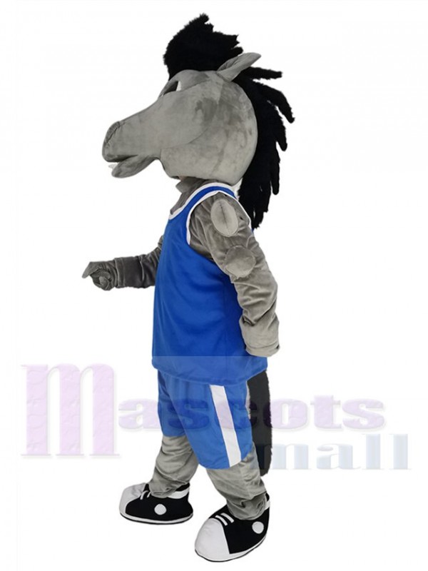 Mustang Horse mascot costume