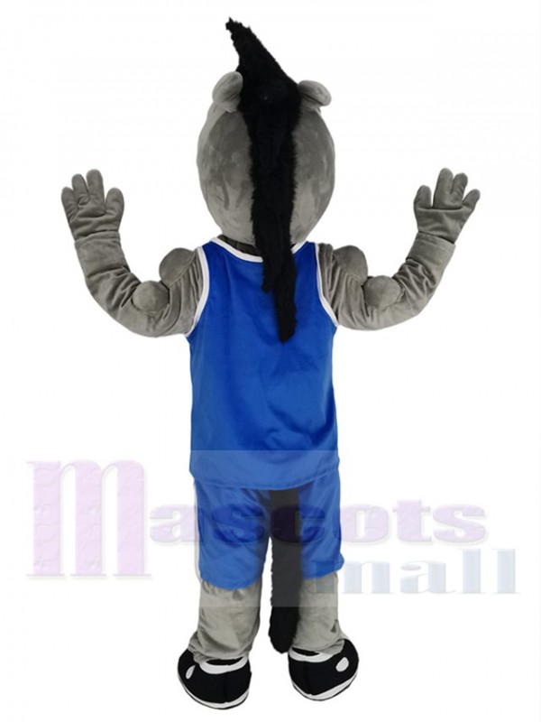 Mustang Horse mascot costume