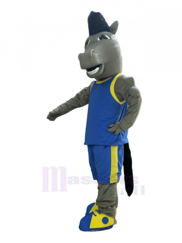 Mustang Horse mascot costume