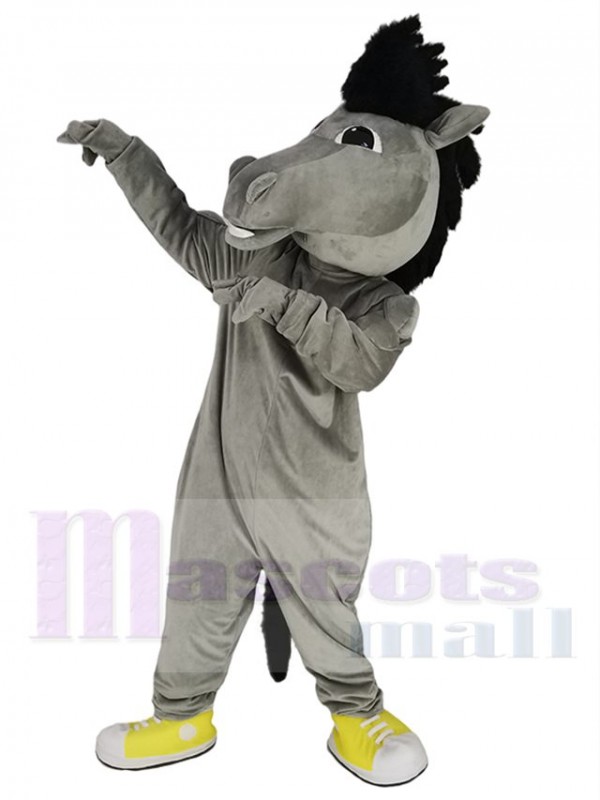 Mustang Horse mascot costume
