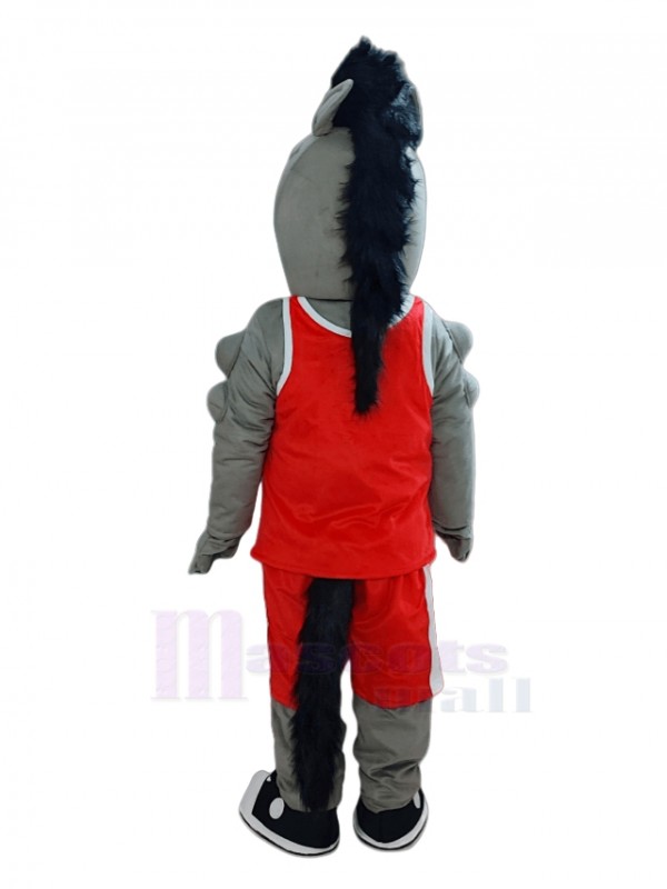 Mustang Horse mascot costume