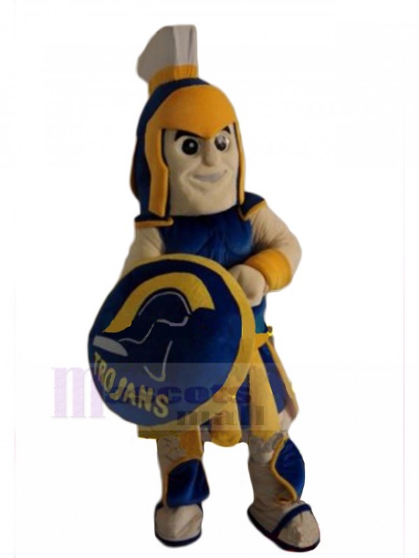 spartan knight mascot costume