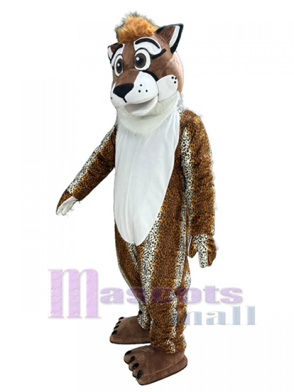 Leopard mascot costume
