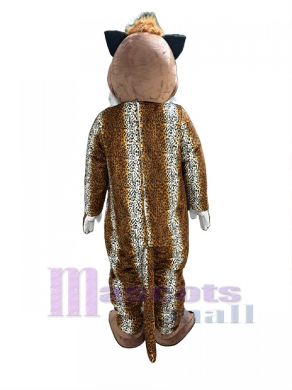 Leopard mascot costume