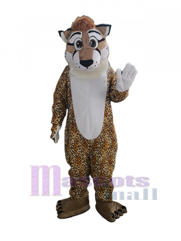 Leopard mascot costume